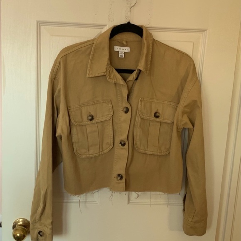 TOPSHOP Cropped Jacket - Picture 4 of 9